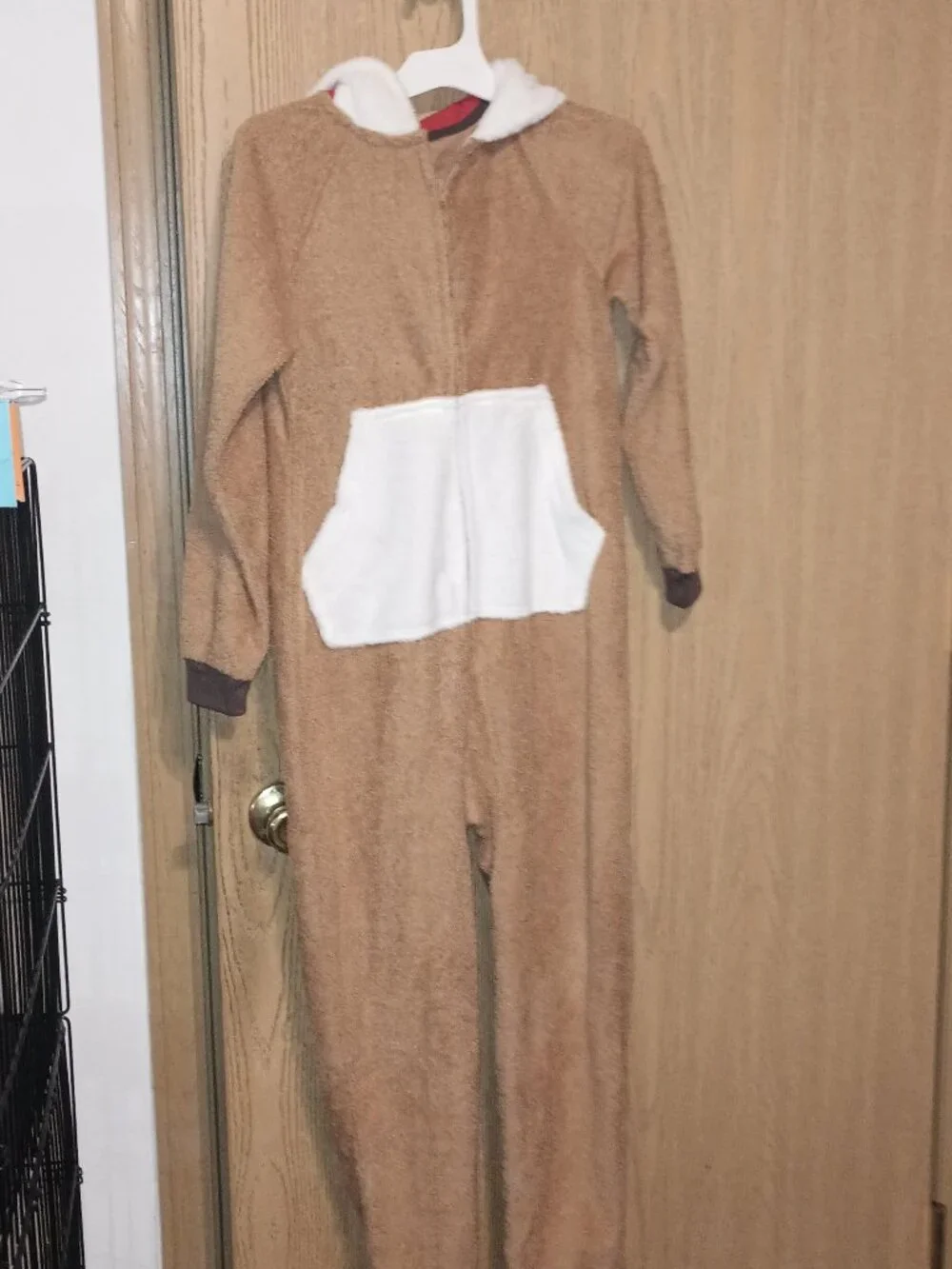 NEW Boys' Holiday Reindeer Union Suit - Cat & Jack™ Brown Large 10/12